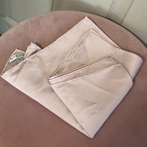Azazie "Blushing Pink" Pocket Squares - Set of 4